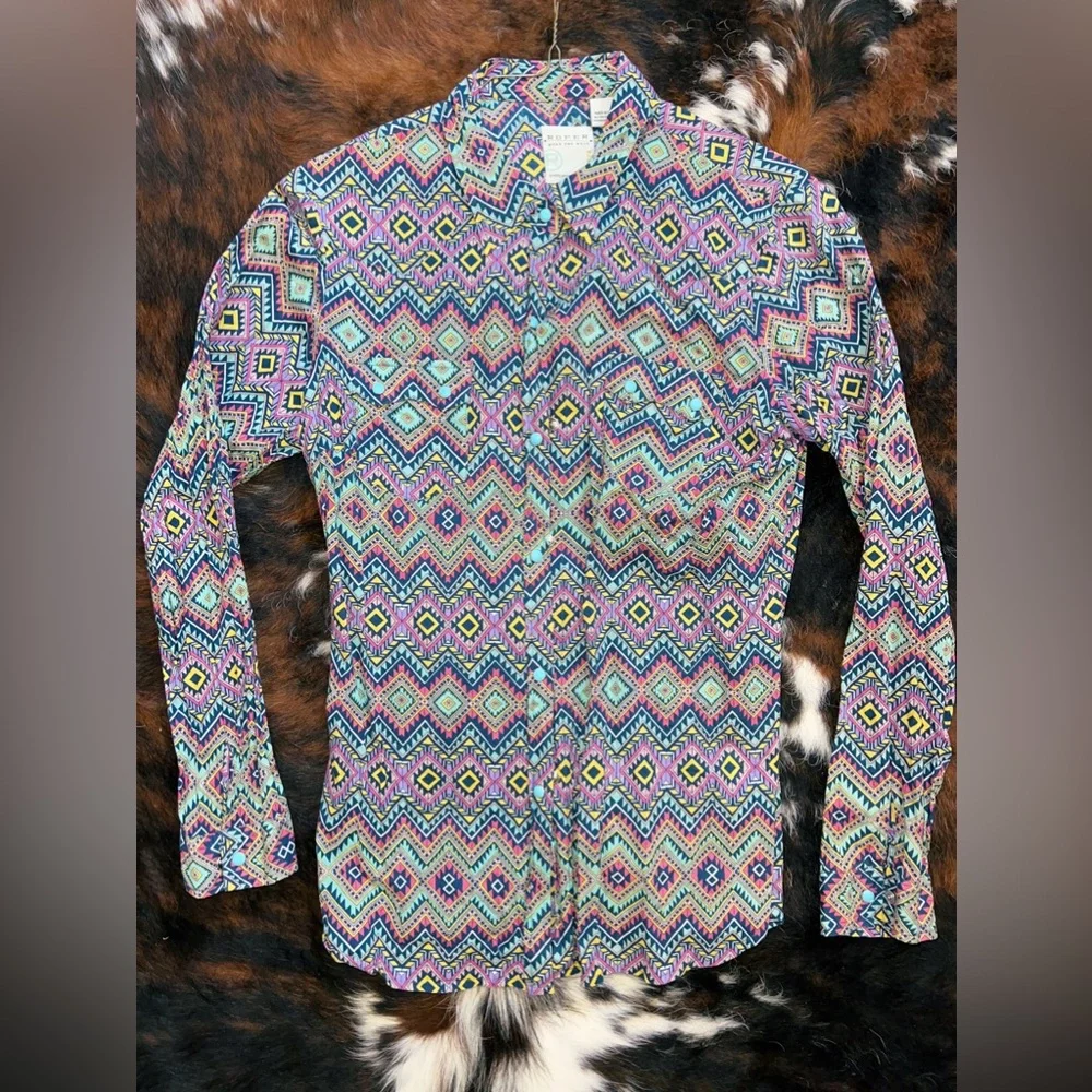ROPER Multi-Color Rodeo Shirt - Picture 2 of 4